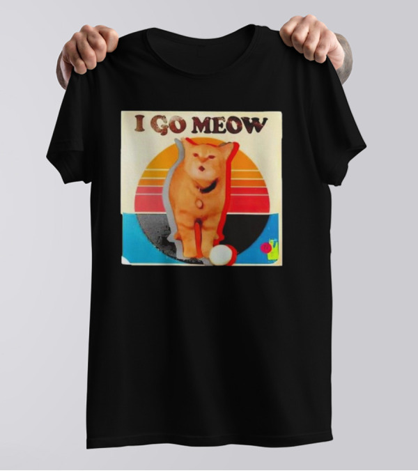 I Go Meow Vintage T-Shirt