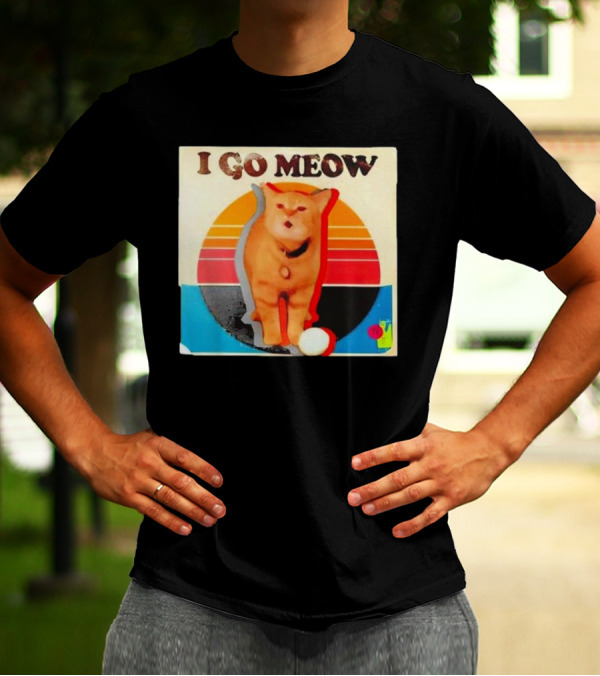 I Go Meow Vintage T-Shirt