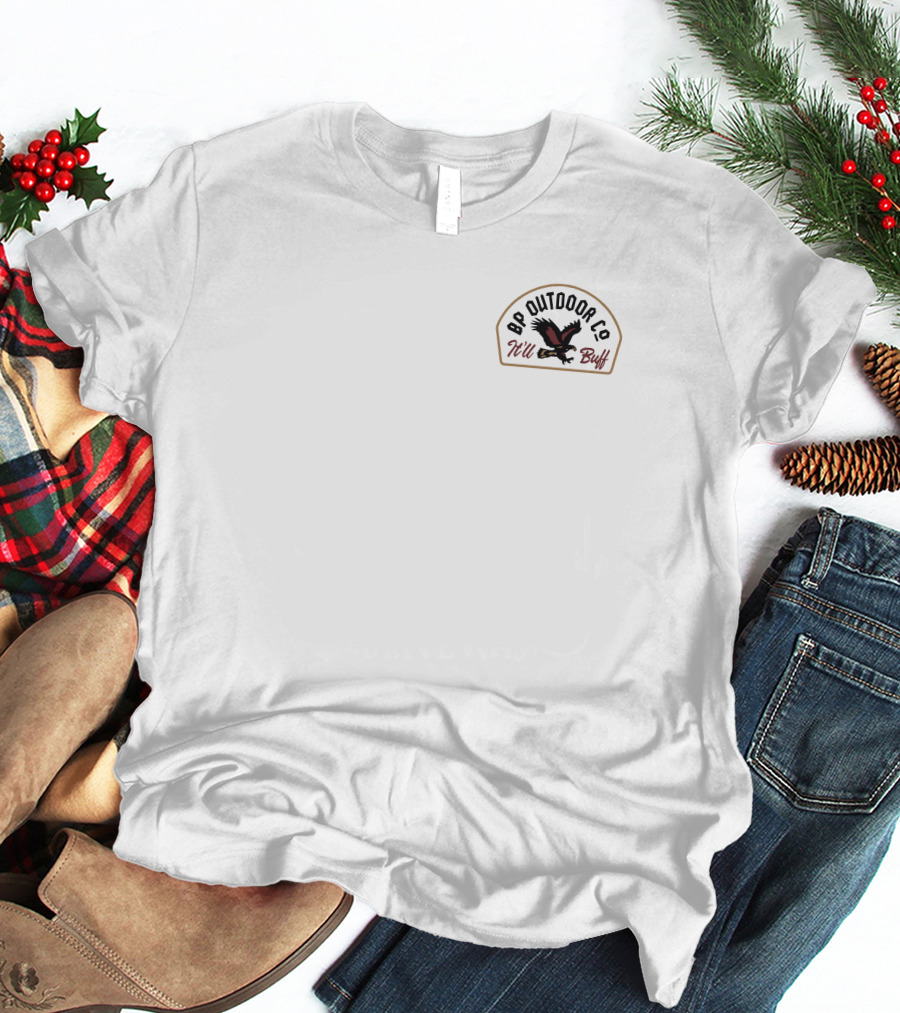 BP Outdoor Co It'll Buff Eagle Badge T-Shirt