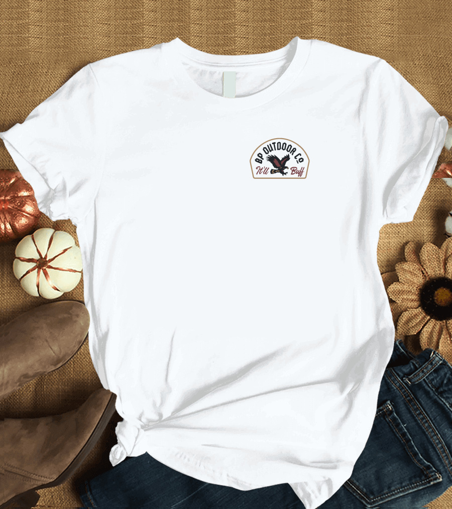 BP Outdoor Co It'll Buff Eagle Badge T-Shirt
