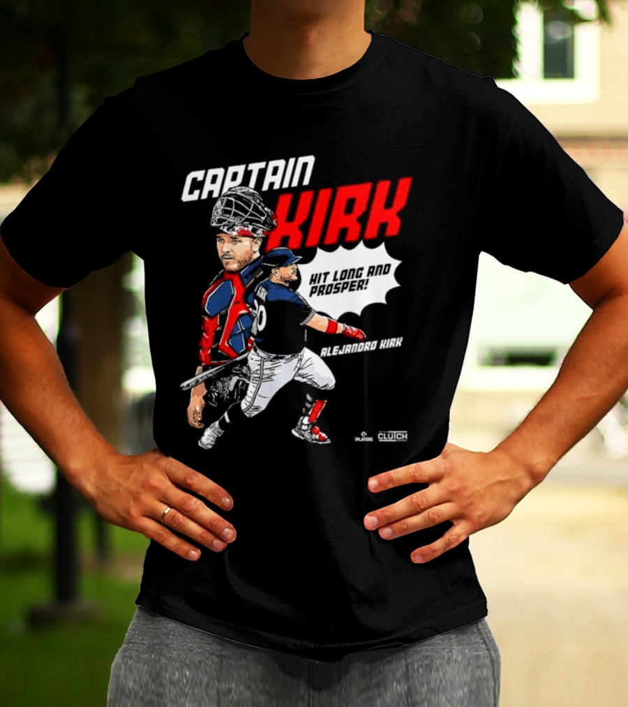 Alejandro Kirk Captain Kirk Hit Long And Prosper T-Shirt