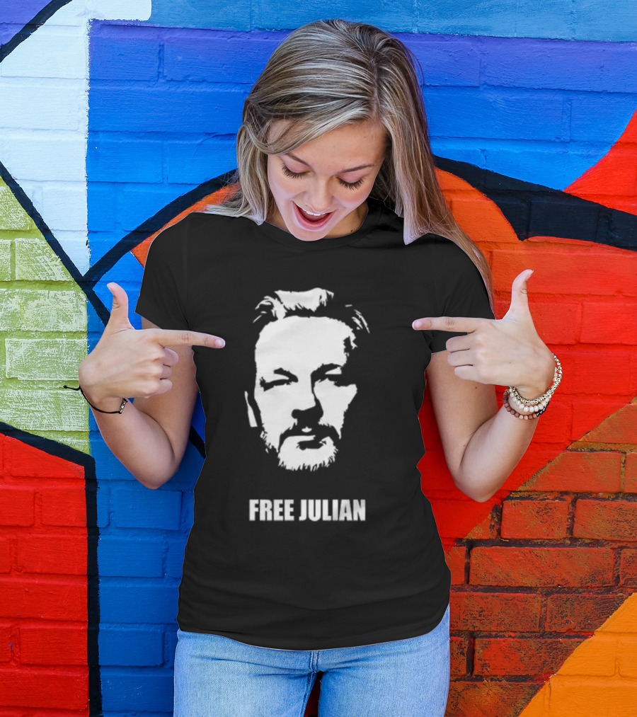 Free Julian Assange T-Shirt