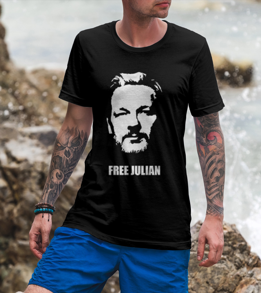 Free Julian Assange T-Shirt