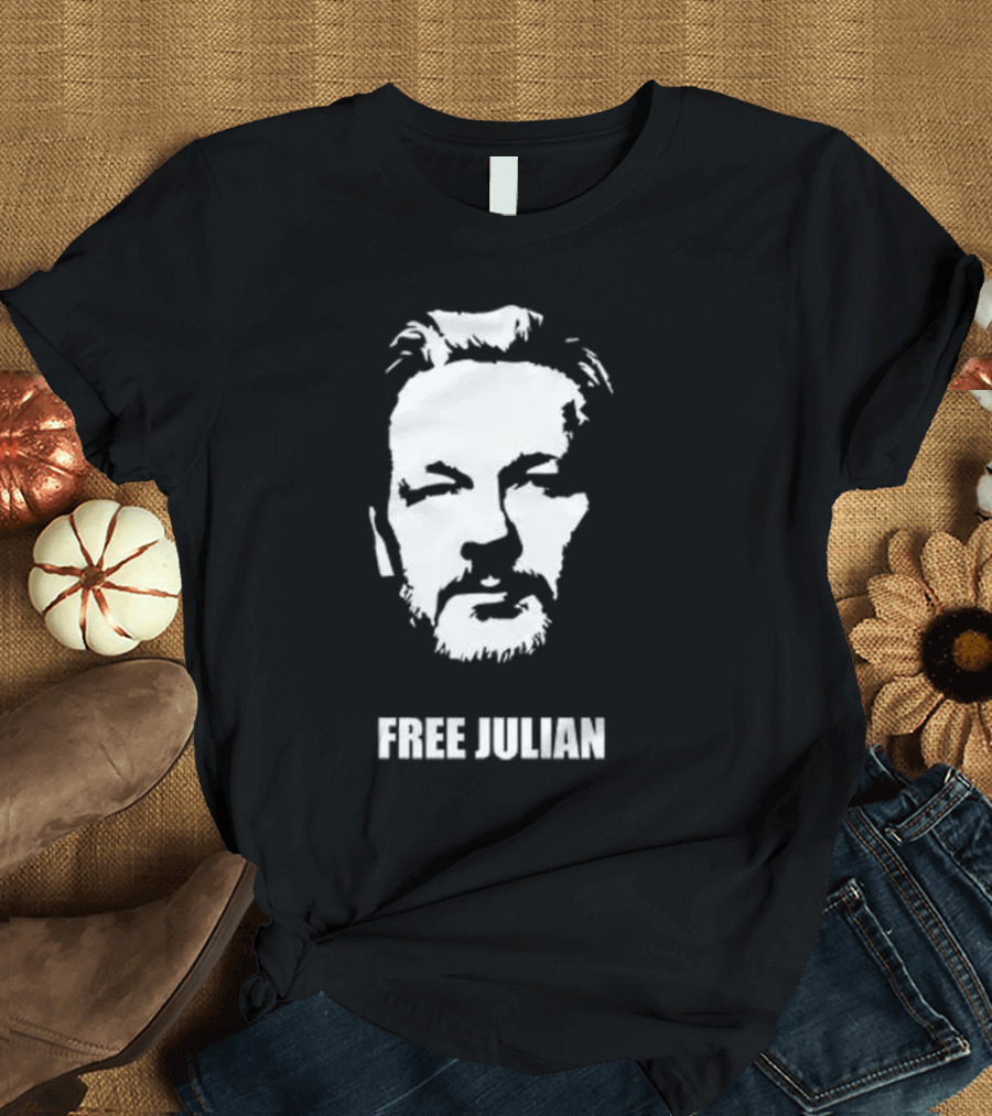 Free Julian Assange T-Shirt