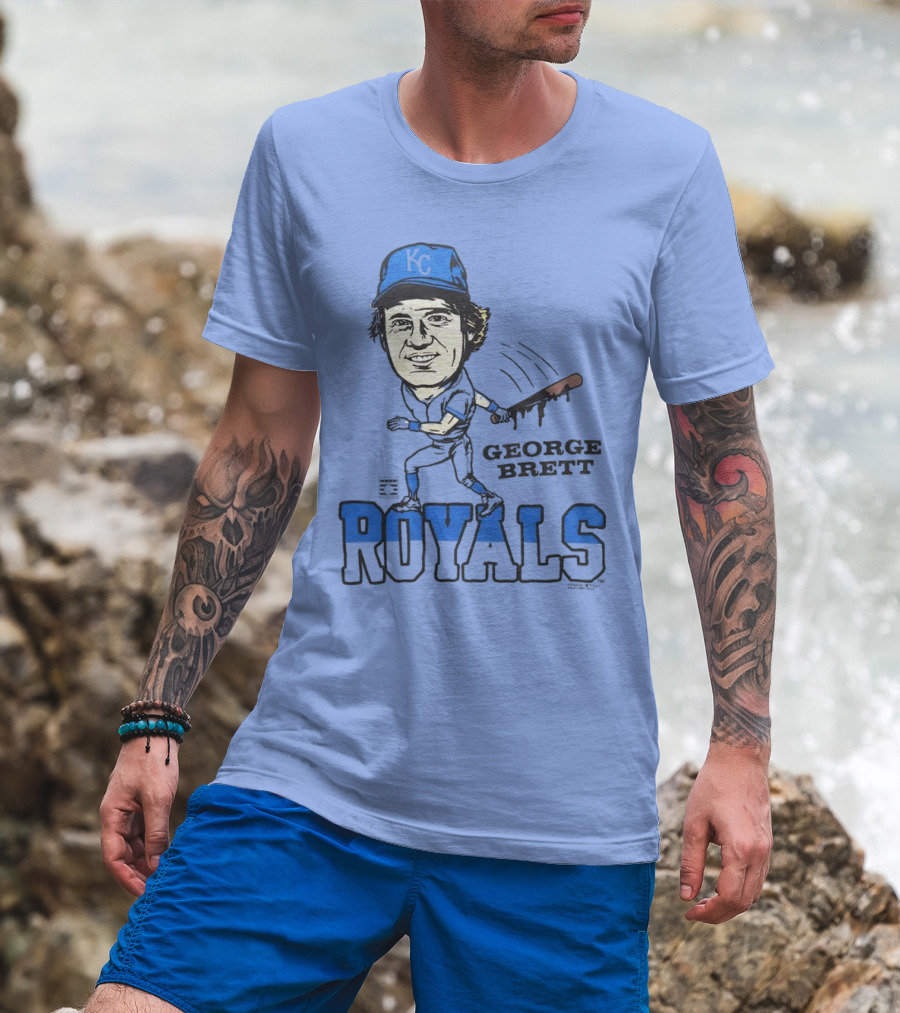George Brett KC Royals Baseball T-Shirt