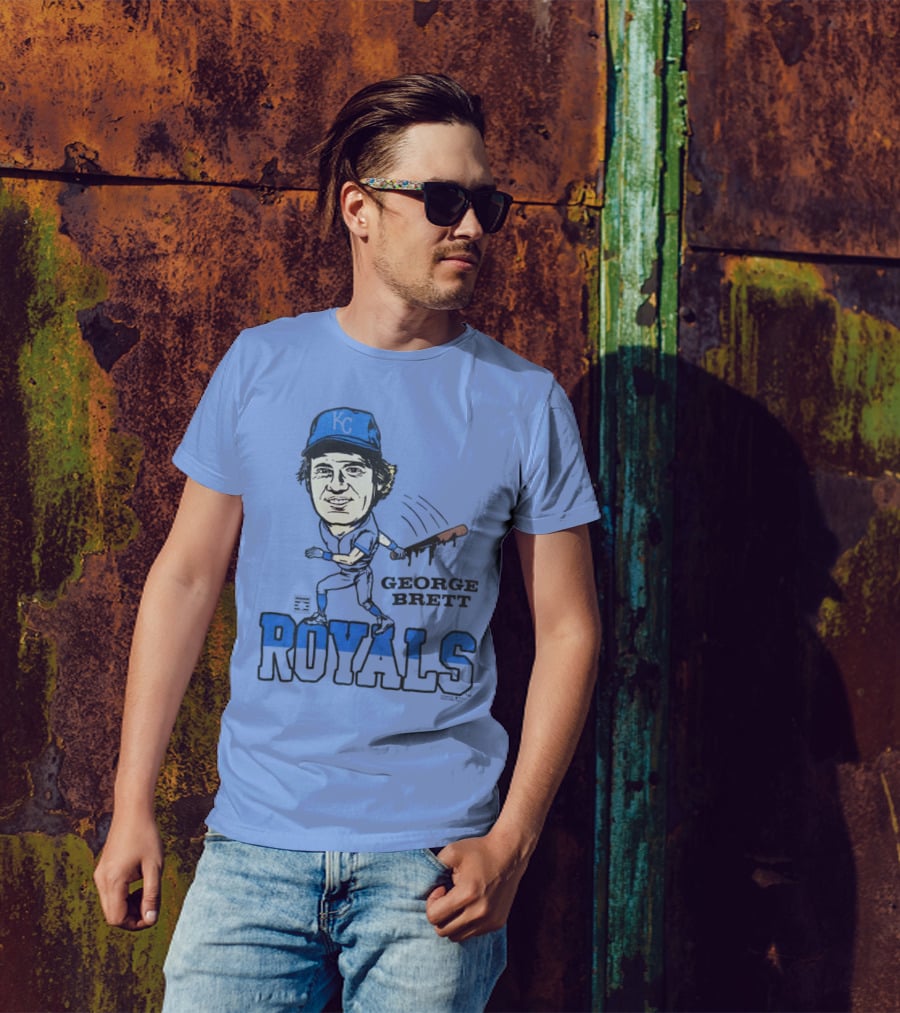 George Brett KC Royals Baseball T-Shirt