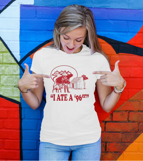I Ate A 96er John Candy Great Outdoors Cabin Bear Mountains T-Shirt