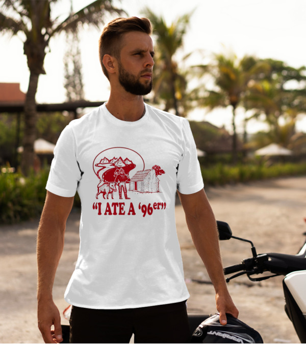 I Ate A 96er John Candy Great Outdoors Cabin Bear Mountains T-Shirt