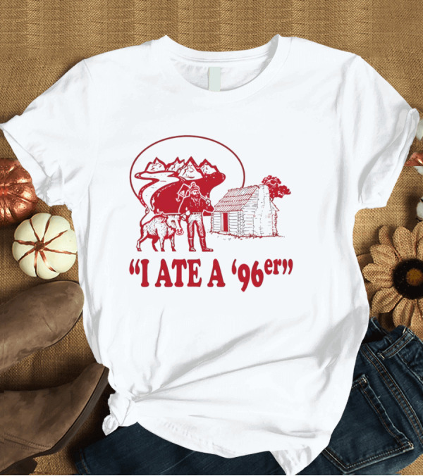 I Ate A 96er John Candy Great Outdoors Cabin Bear Mountains T-Shirt