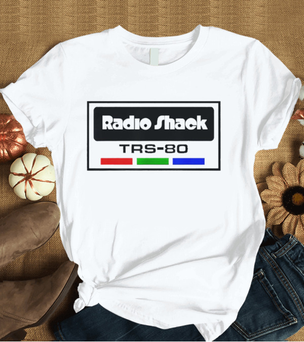 Radio Shack TRS-80 Retro Color Bar T-Shirt