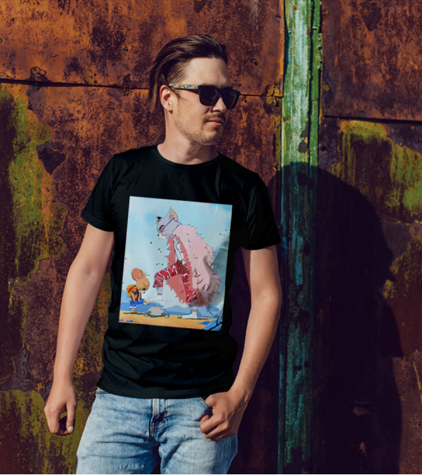 Tom And Jerry Dressrosa One Piece Style Showdown T-Shirt