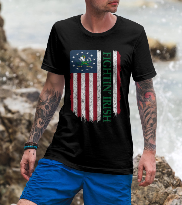 Fightin’ Irish Betsy Ross Flag T-Shirt
