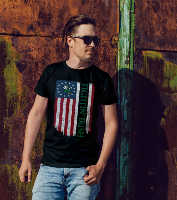 Fightin’ Irish Betsy Ross Flag T-Shirt