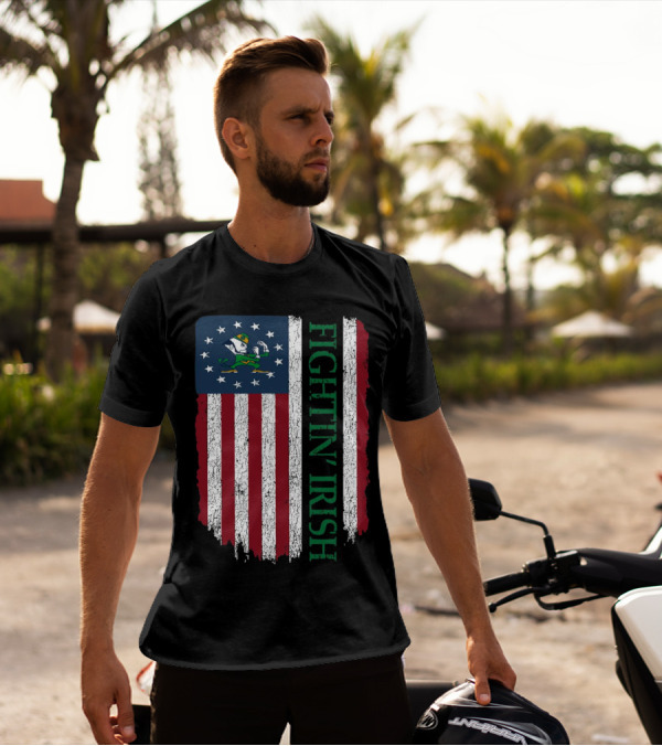 Fightin’ Irish Betsy Ross Flag T-Shirt