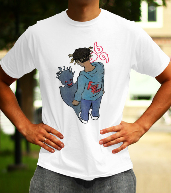 Juice WRLD Reflection Face 999 Hoodie And Shadow T-Shirt