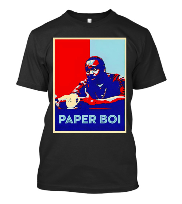 Paper Boi Vintage Red Blue T-Shirt