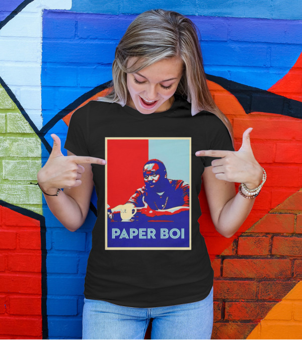 Paper Boi Vintage Red Blue T-Shirt