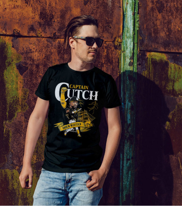 Andrew McCutchen Captain Cutch Pittsburgh Pirates Baseball T-Shirt