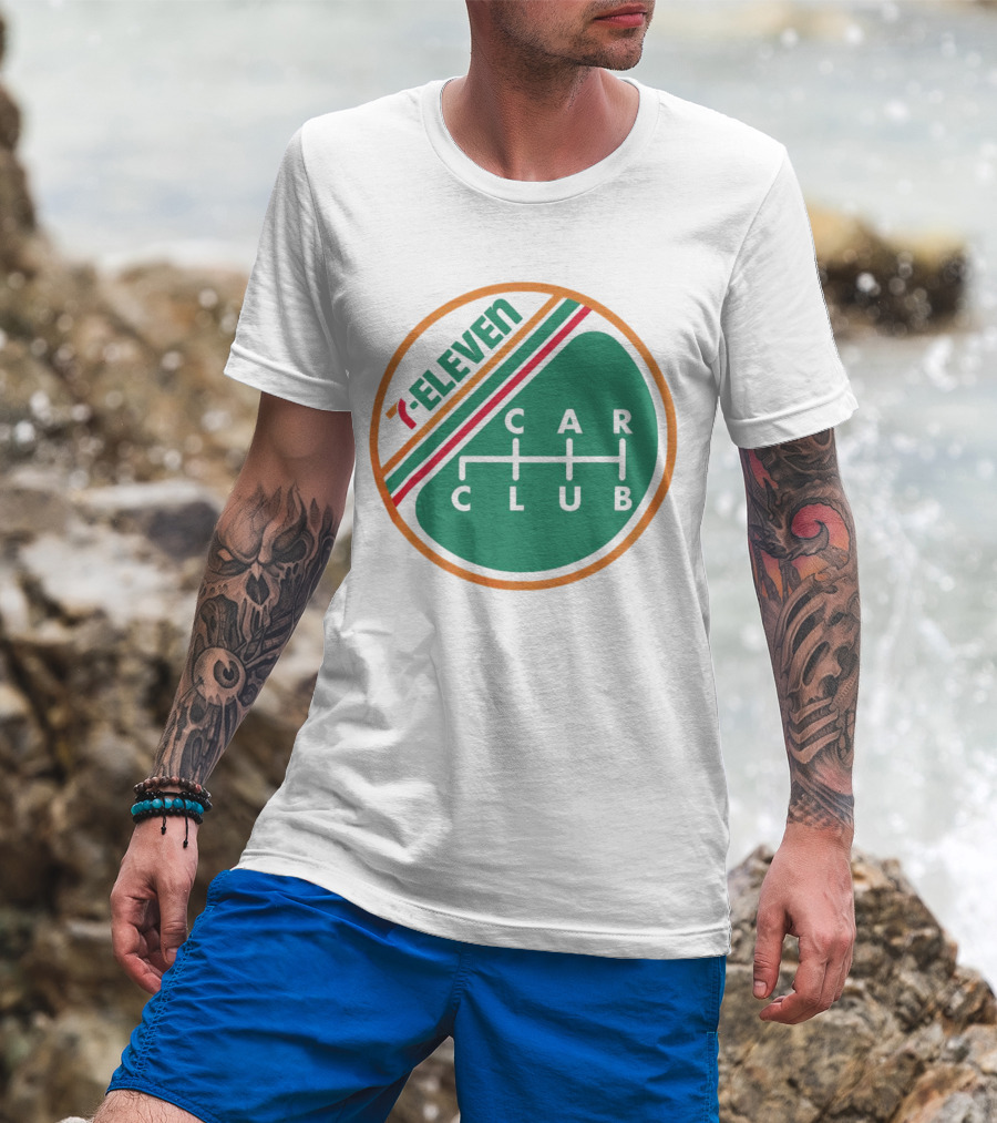 7-Eleven Car Club Gear Shift T-Shirt