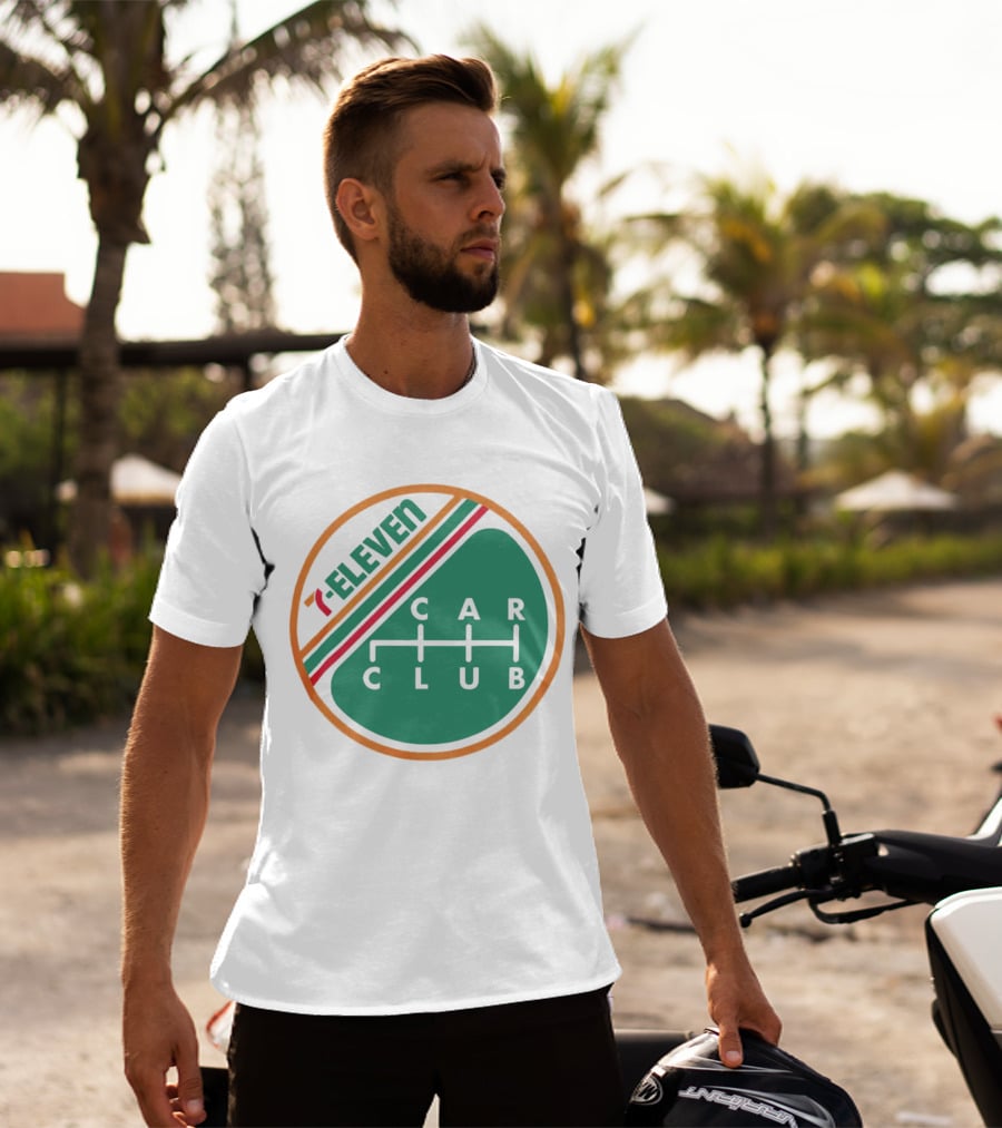 7-Eleven Car Club Gear Shift T-Shirt