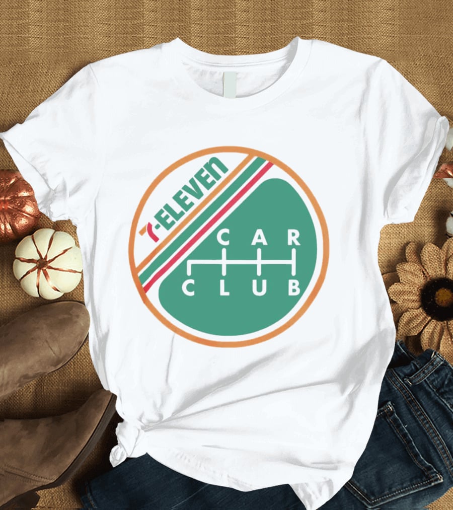 7-Eleven Car Club Gear Shift T-Shirt