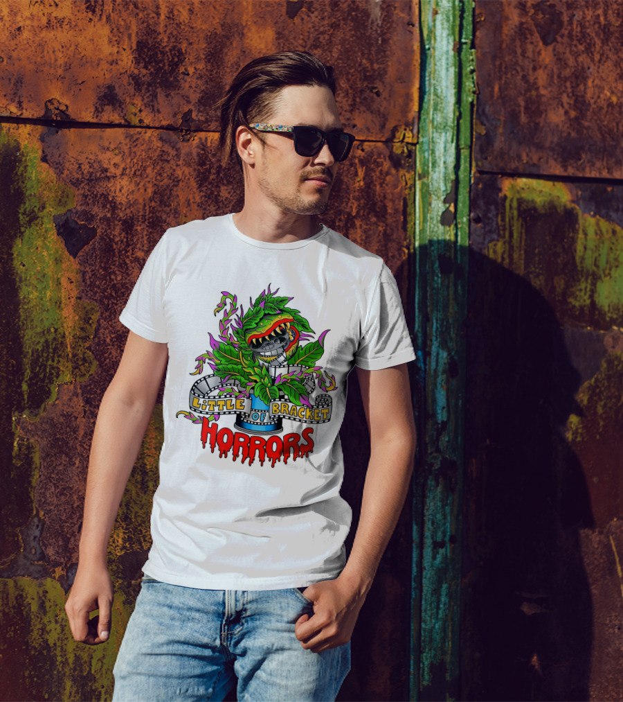 Little Bracket Of Horrors Film Reel Plant T-Shirt