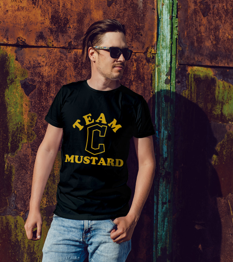Cleveland Guardians Team Mustard C T-Shirt