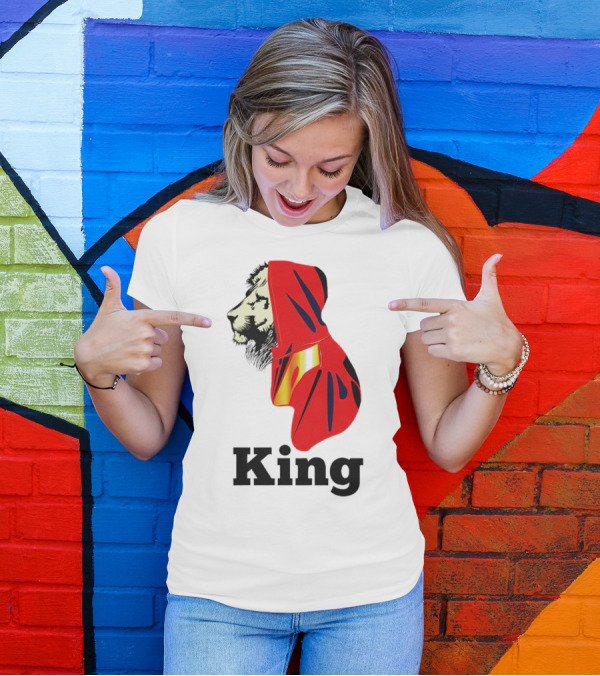 Jordan Travis King Lion In T-Shirt