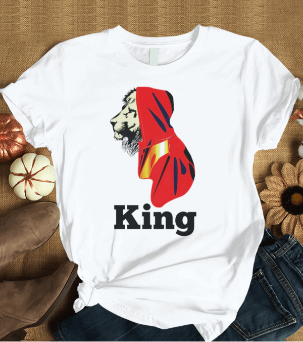 Jordan Travis King Lion In T-Shirt