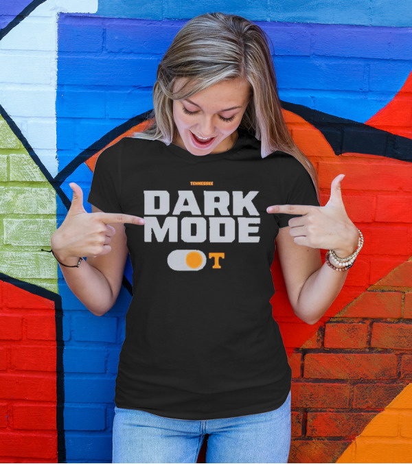 Tennessee Volunteers Dark Mode T With Switch T-Shirt