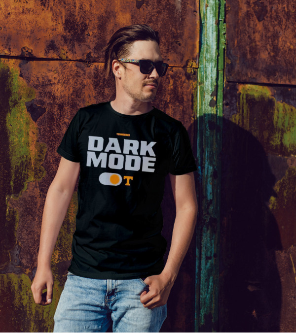 Tennessee Volunteers Dark Mode T With Switch T-Shirt