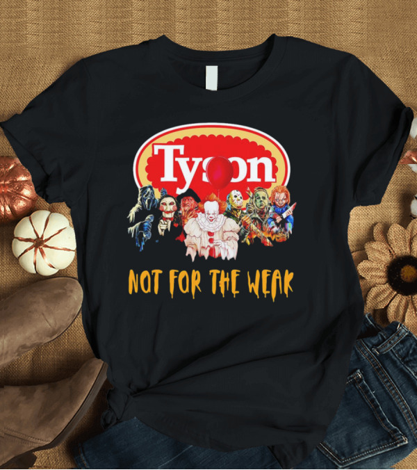Tyson Horror Movie Characters Not For The Weak Floating Red Balloon Masks T-Shirt
