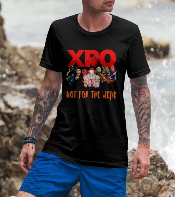 XPO Horror Icons Not For The Weak T-Shirt