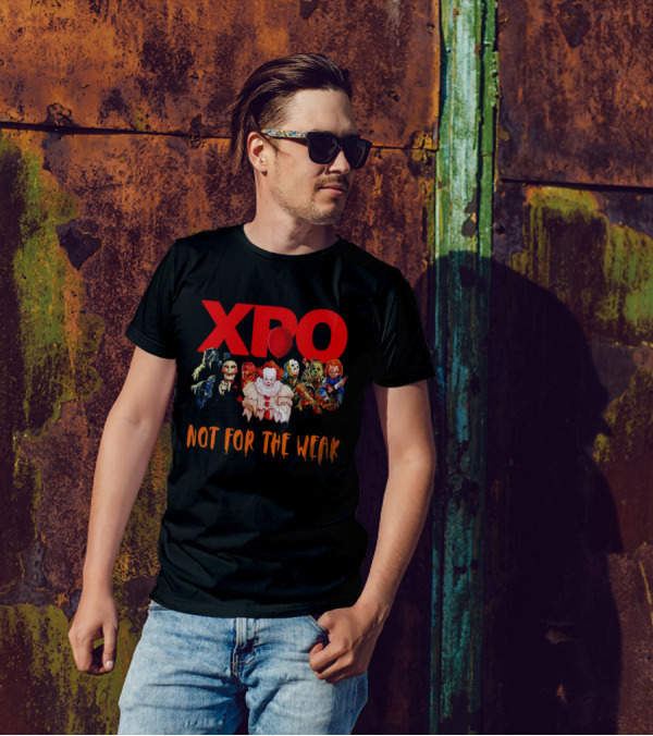 XPO Horror Icons Not For The Weak T-Shirt