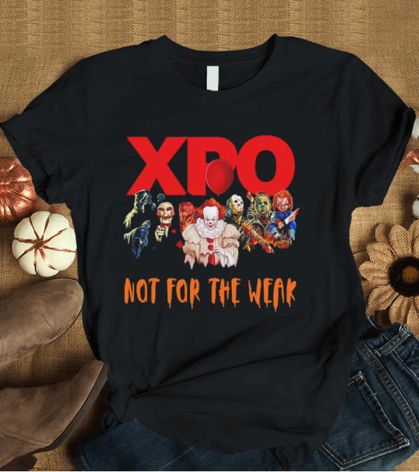 XPO Horror Icons Not For The Weak T-Shirt