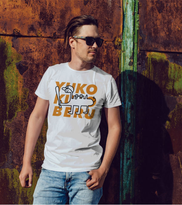 Yuko Kuro Beru Baseball Creature T-Shirt