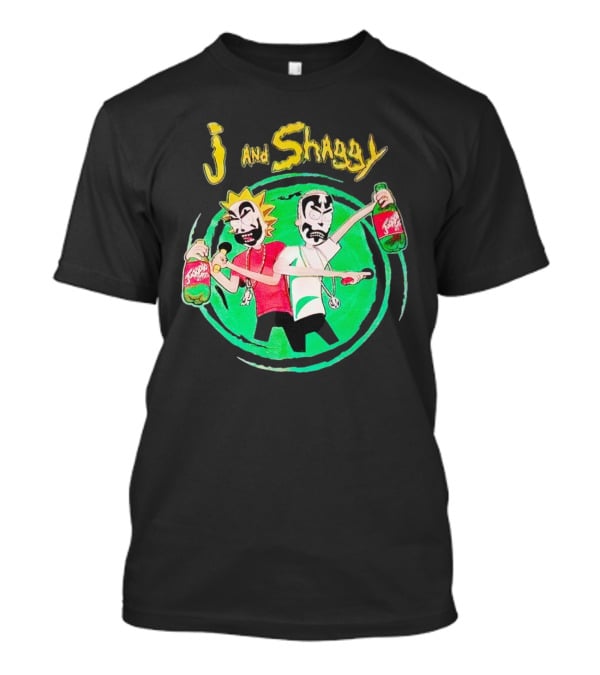 J And Shaggy Insane Clown Posse Rick And Morty Crossover Image T-Shirt