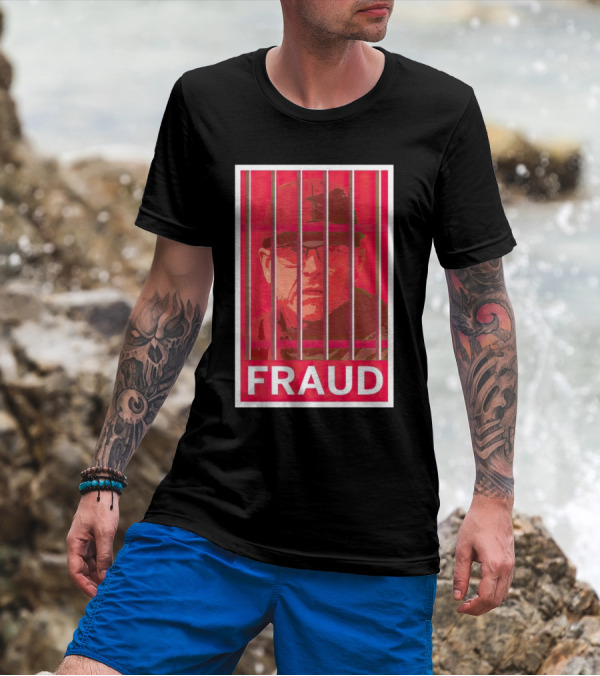 Jim Harbaugh Behind Bars Fraud T-Shirt