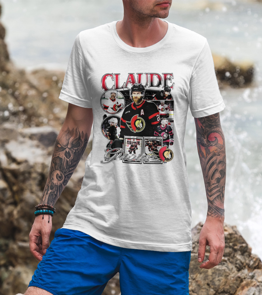 Claude Giroux Ottawa Senators Hockey Player Highlight Montage T-Shirt
