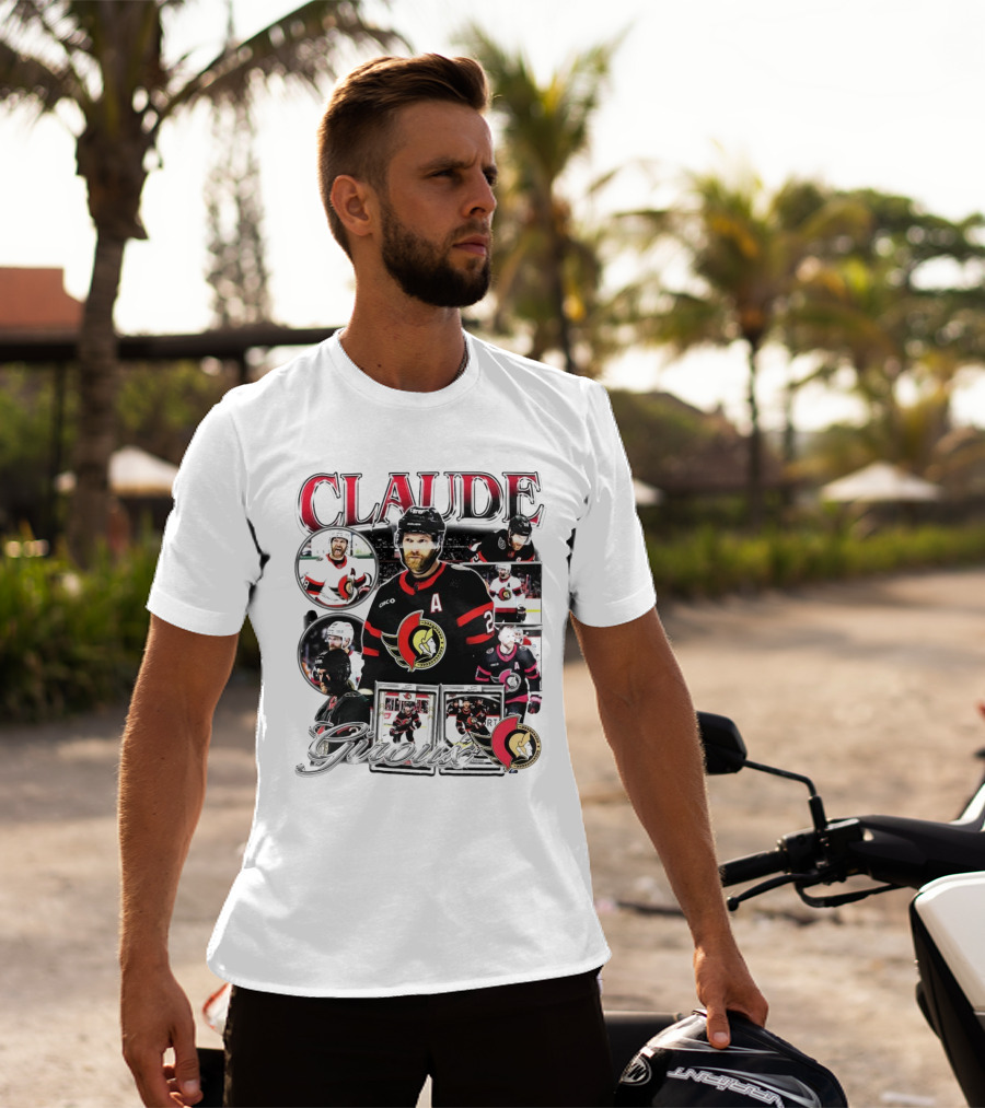 Claude Giroux Ottawa Senators Hockey Player Highlight Montage T-Shirt