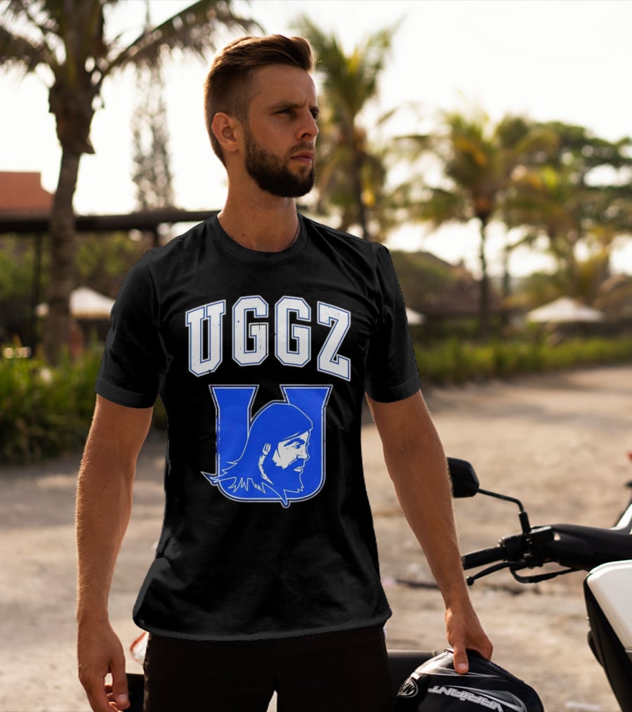 UGGZ U Uglee Edric Everhart Collegiate Blue Varsity T-Shirt