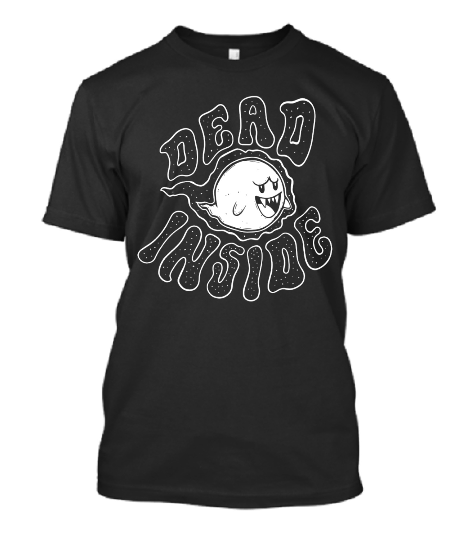 Dead Inside Horror Spooky Ghost T-Shirt