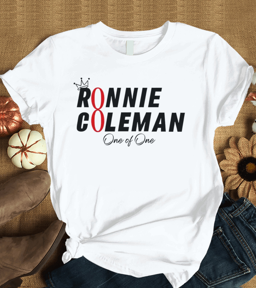 Ronnie Coleman One Of One Crown Icon 8 T-Shirt