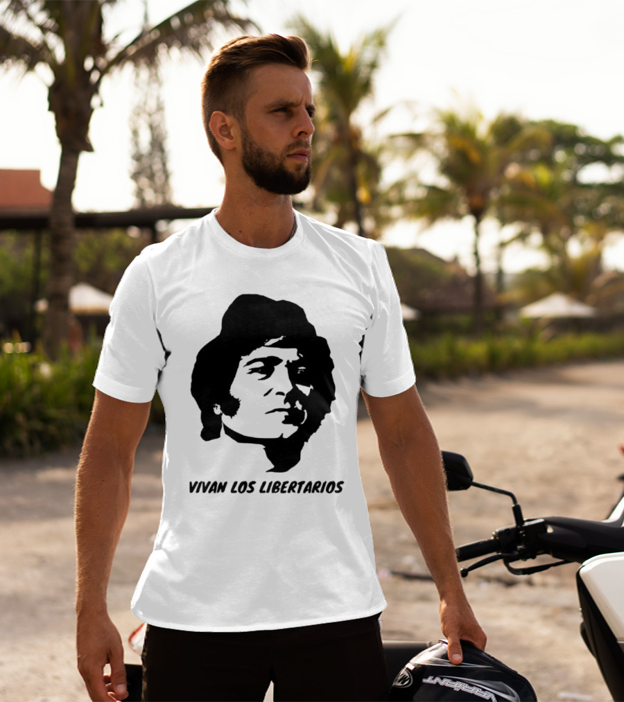 Javier Milei Vivan Los Libertarios Argentina Libertarian Movement T-Shirt