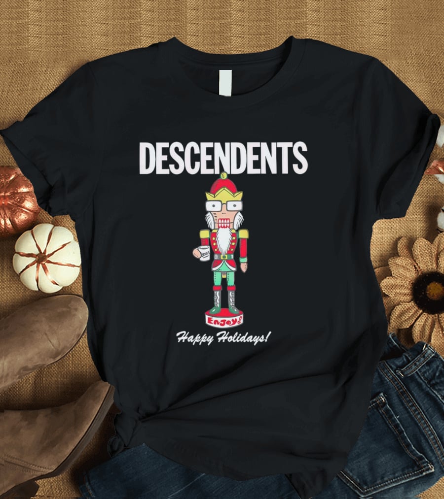 Descendents Milo Nutcracker Enjoy Happy Holidays T-Shirt