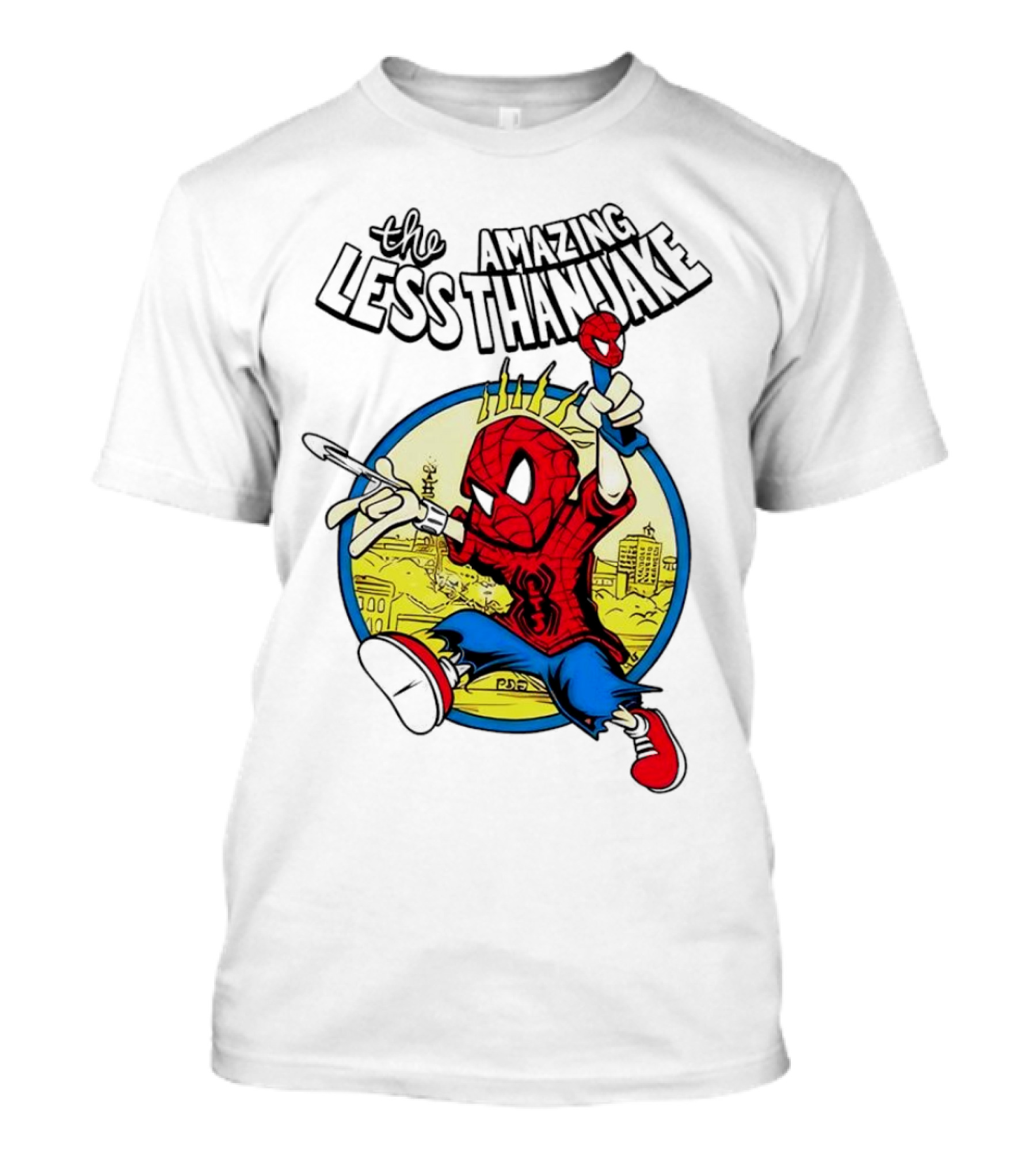 The Less Than Jake Amazing Jake Spider-Man T-Shirt
