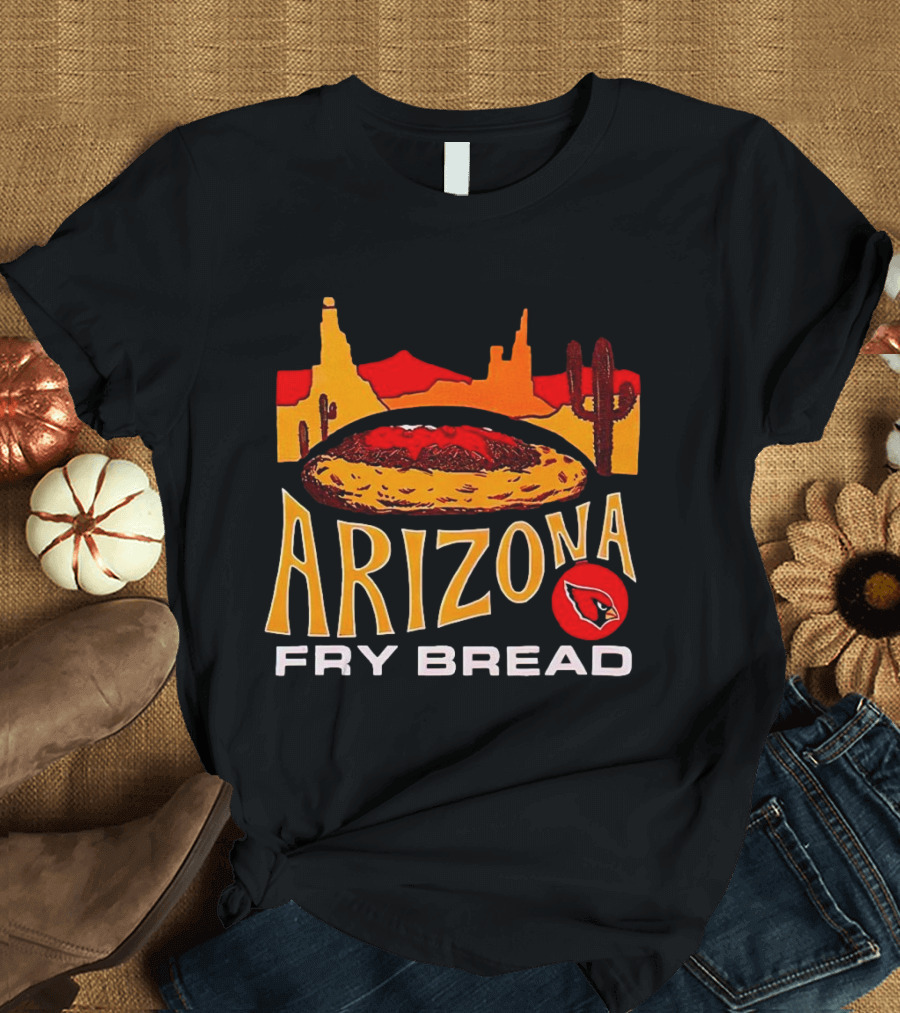 Arizona Fry Bread Arizona Cardinals NFL Desert Scene T-Shirt