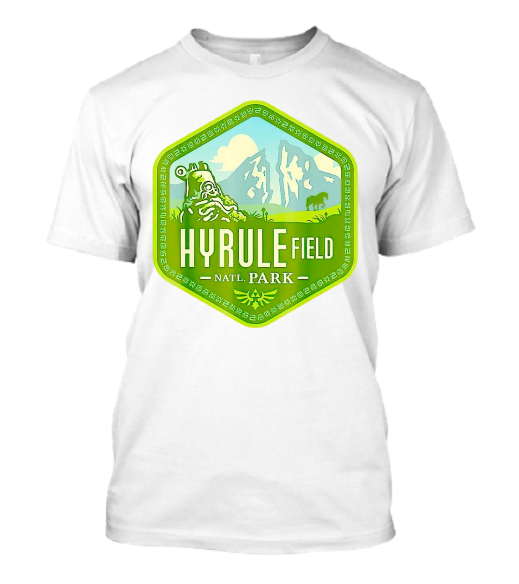 Hiking Wanderlust Hyrule Field National Park T-Shirt