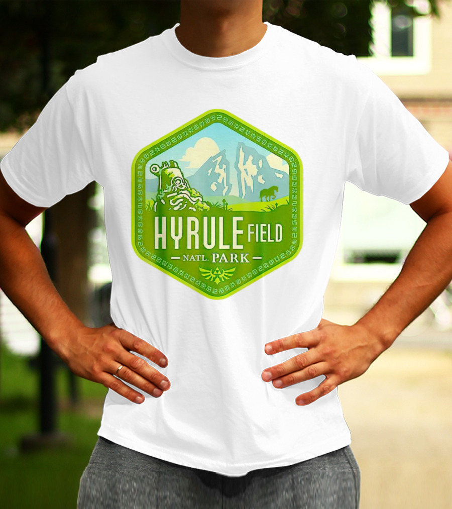 Hiking Wanderlust Hyrule Field National Park T-Shirt