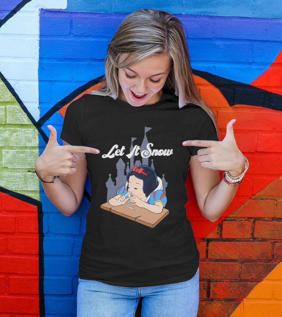 Let It Snow Snow White T-Shirt